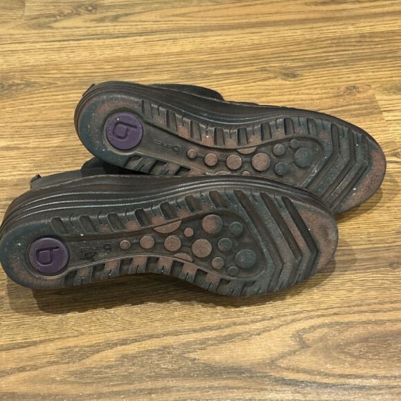 Bionica Gilford Shoes Womens 11 Dark Brown Leather Comfort Wedge Ankle Bootie - Picture 5 of 7